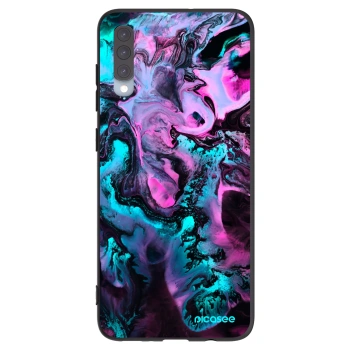 Picasee silikónový čierny obal pre Samsung Galaxy A70 A705F - Lean
