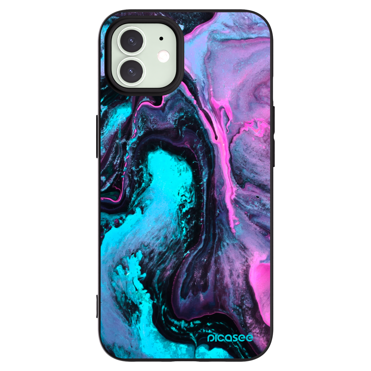 Picasee silikónový čierny obal pre Apple iPhone 12 Pro - Lean 2