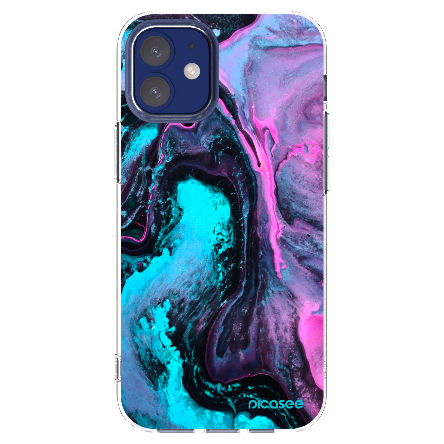 Picasee silikónový prehľadný obal pre Apple iPhone 12 mini - Lean 2