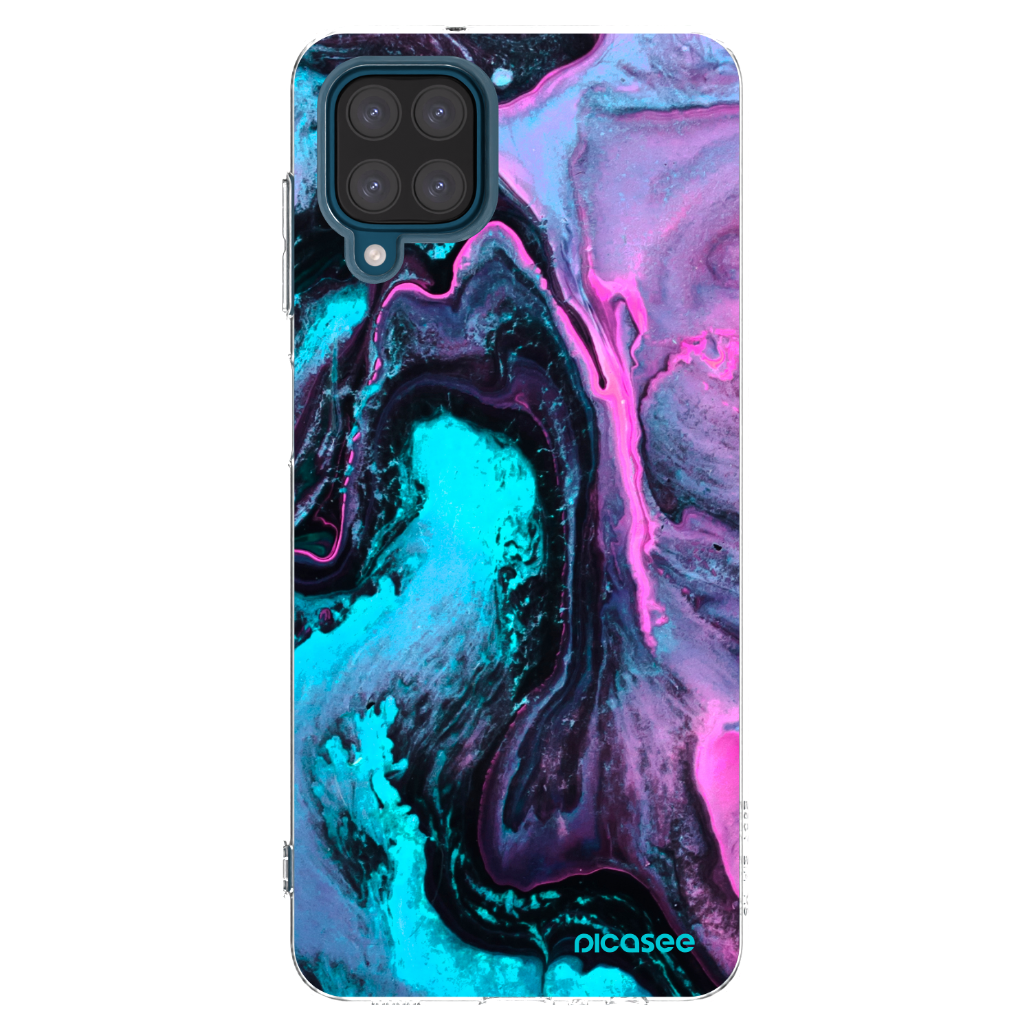 Picasee silikónový prehľadný obal pre Samsung Galaxy A12 A125F - Lean 2