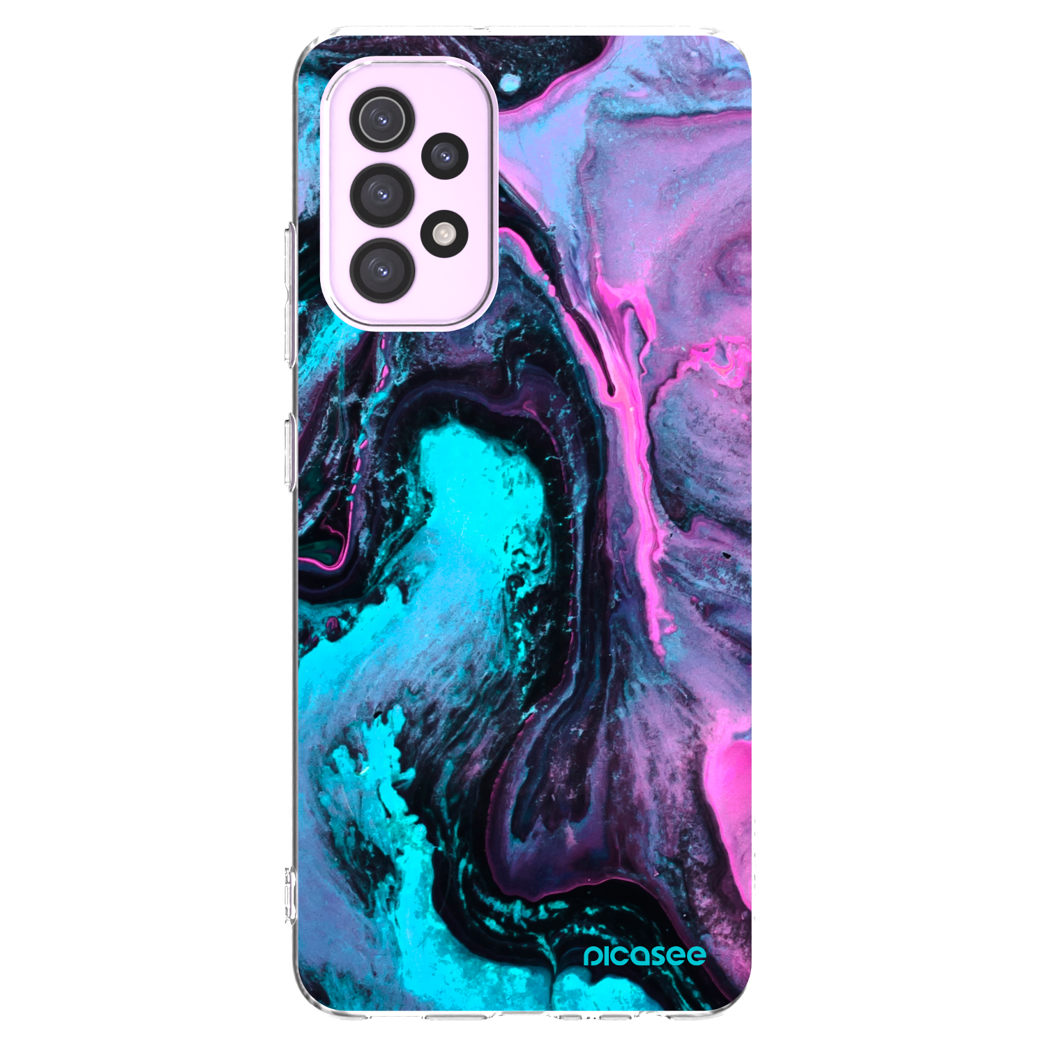 Picasee silikónový prehľadný obal pre Samsung Galaxy A32 5G A326B - Lean 2