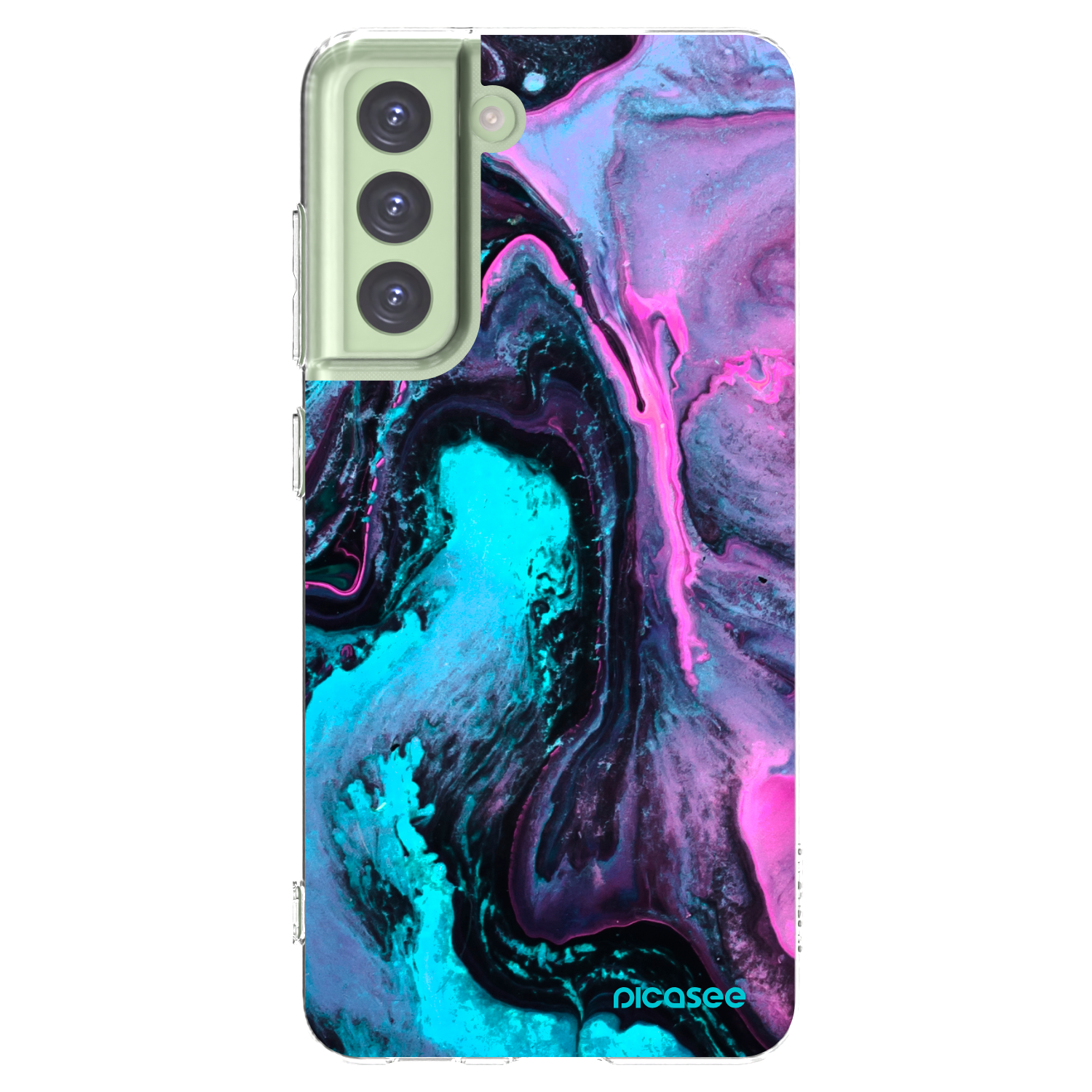 Picasee silikónový prehľadný obal pre Samsung Galaxy S21 FE 5G - Lean 2