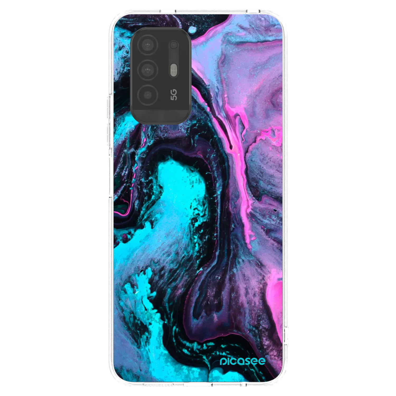 Picasee silikónový prehľadný obal pre OPPO A94 5G - Lean 2