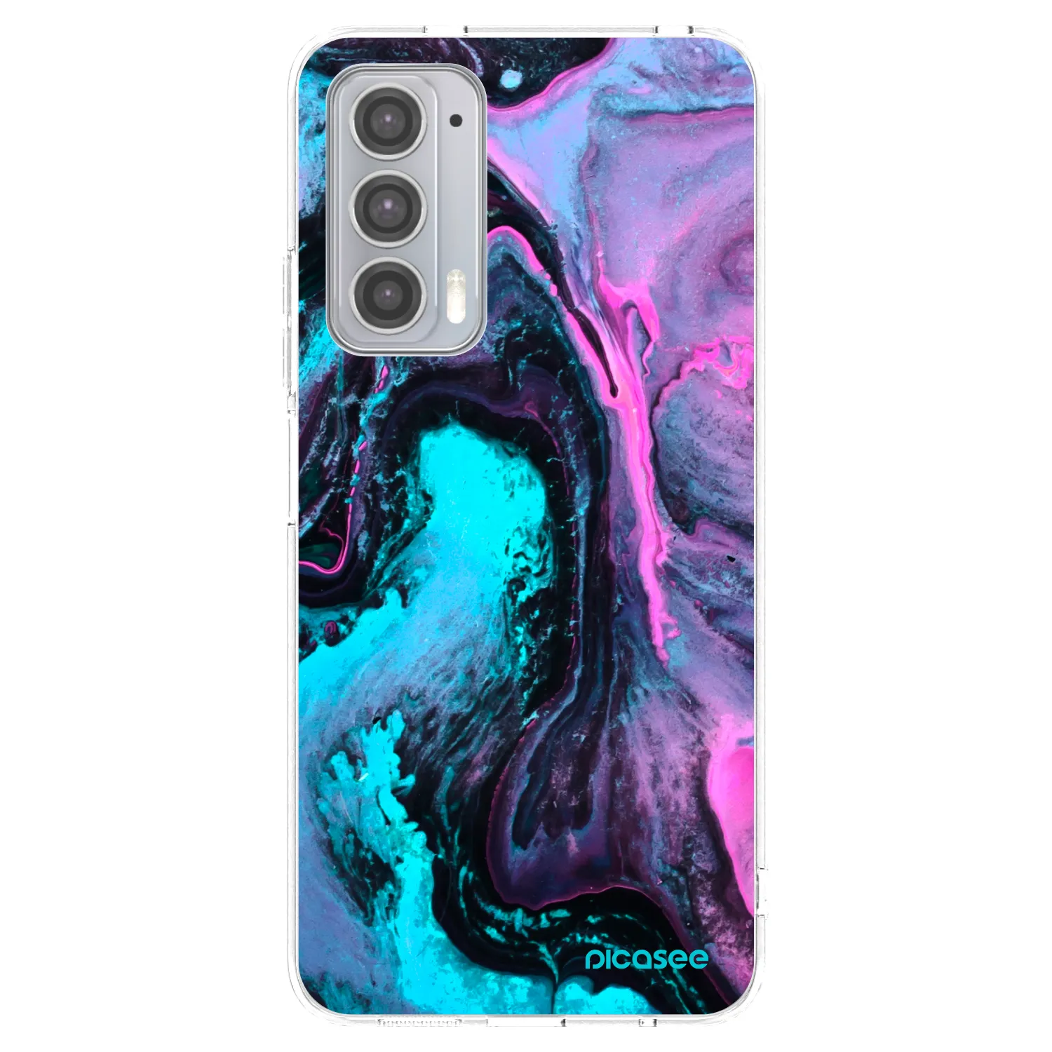 Picasee silikónový prehľadný obal pre Motorola Edge 20 - Lean 2