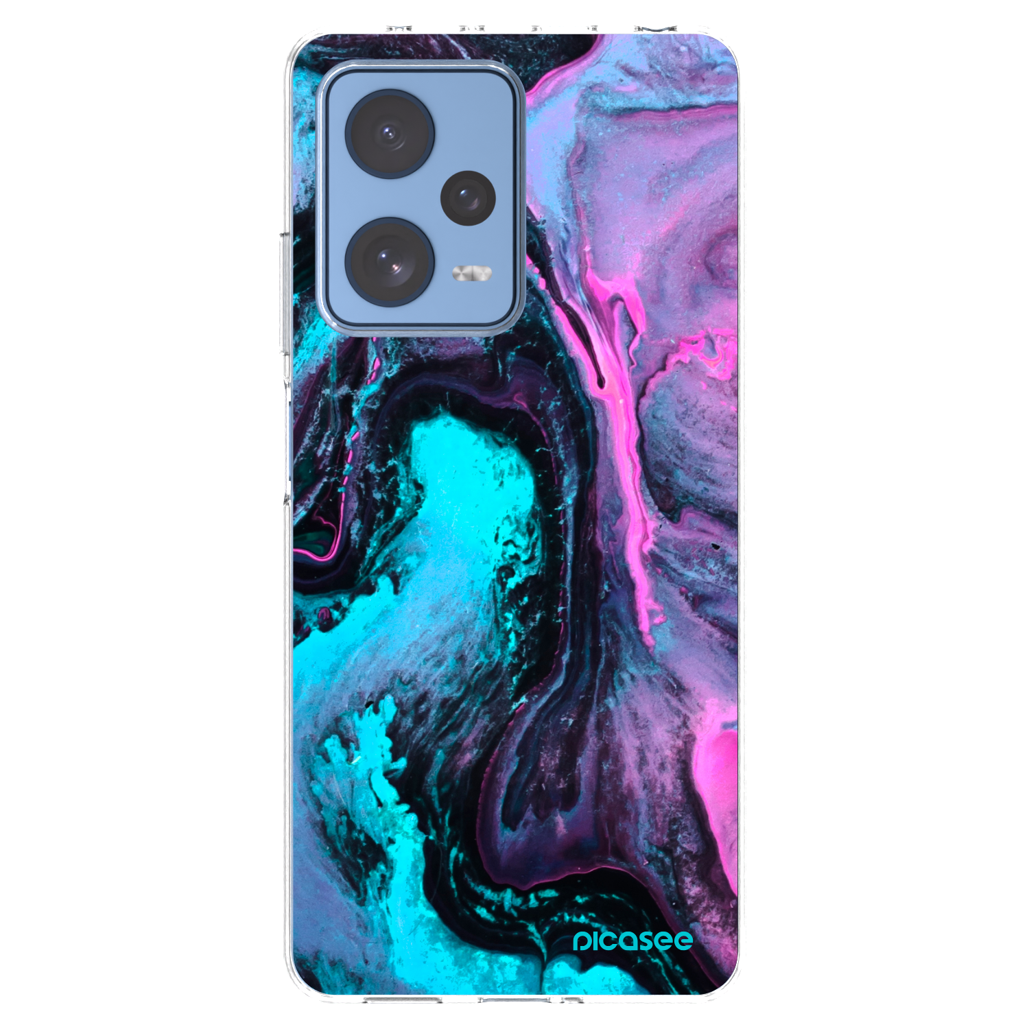 Picasee silikónový prehľadný obal pre Xiaomi Redmi Note 12 Pro 5G - Lean 2