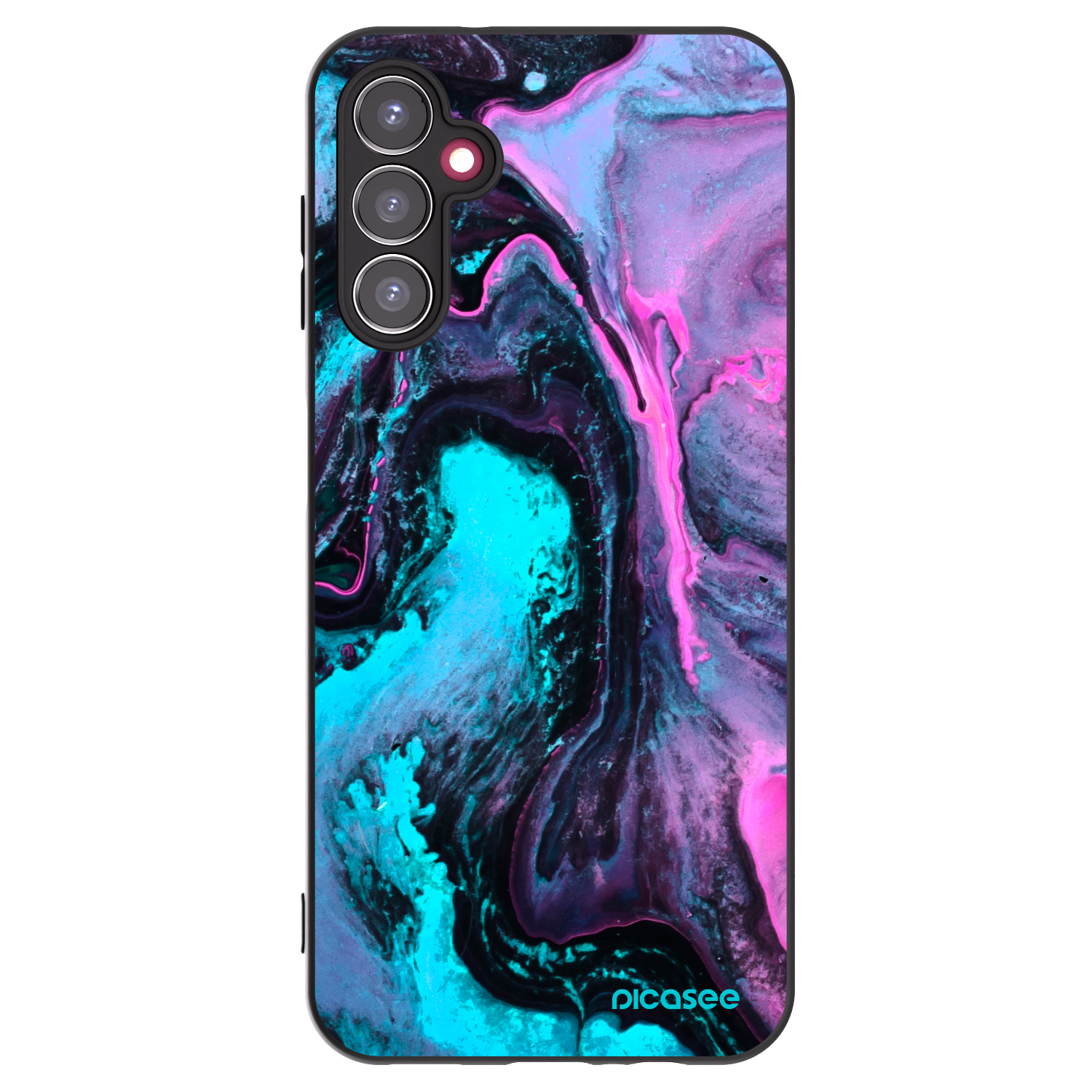 Picasee silikónový čierny obal pre Samsung Galaxy A14 5G A146P - Lean 2