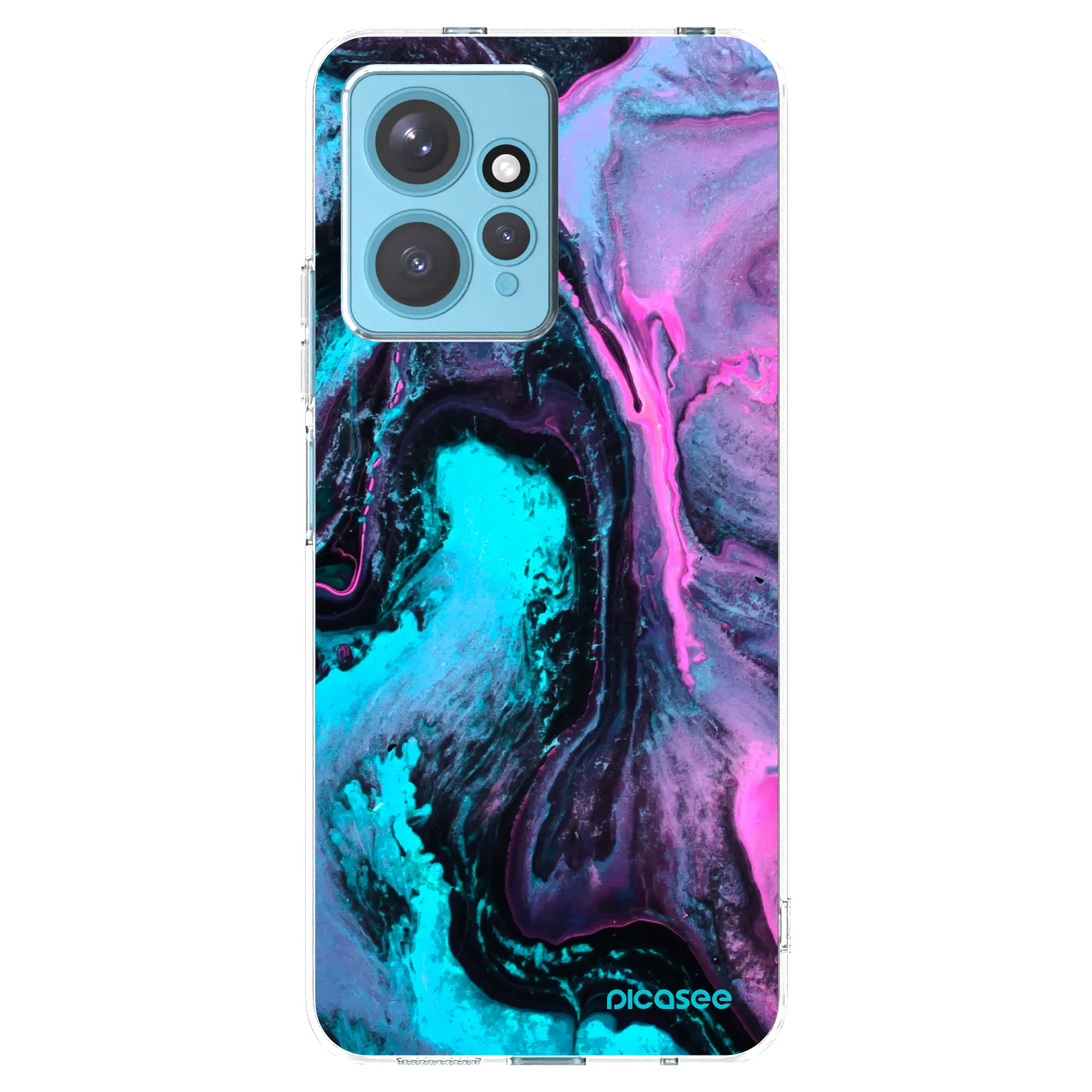 Picasee silikónový prehľadný obal pre Xiaomi Redmi Note 12 4G - Lean 2