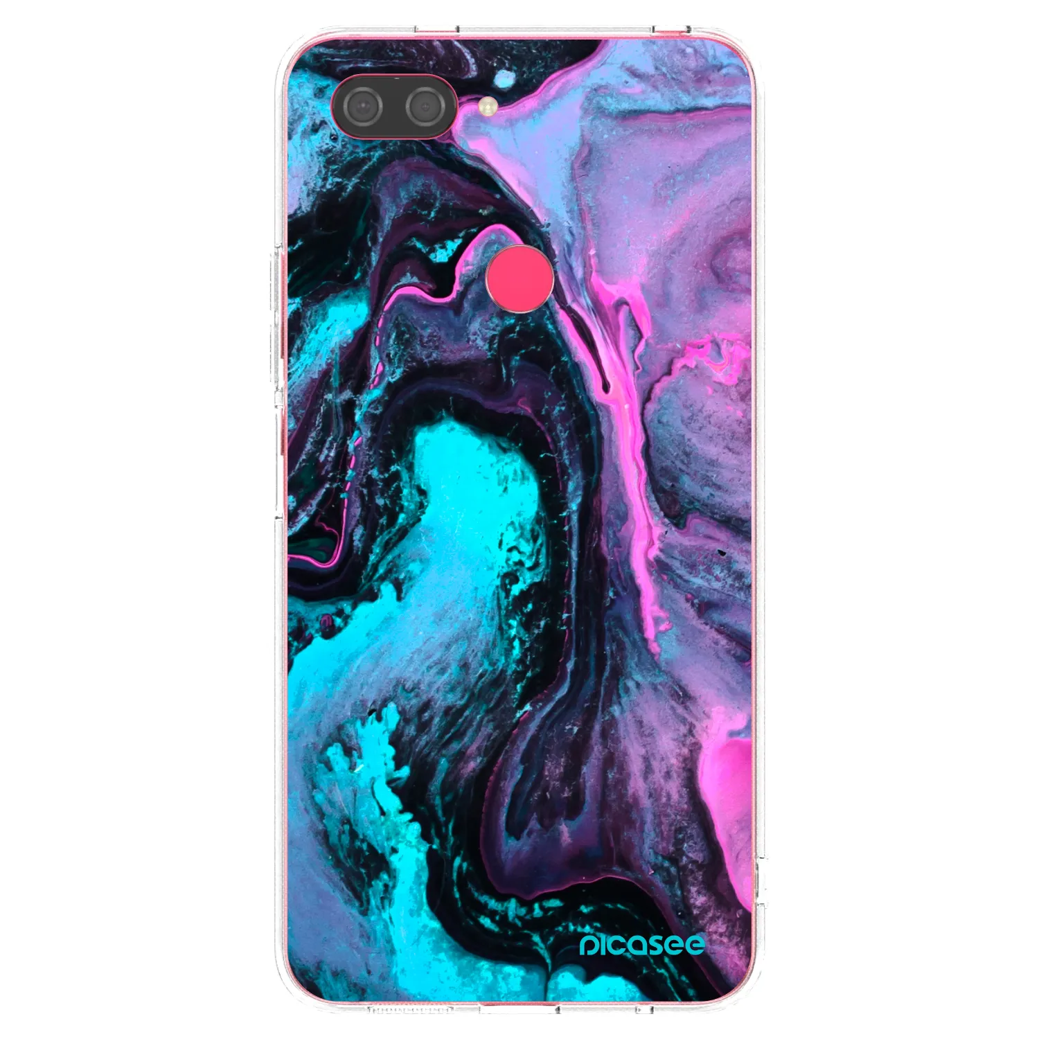 Picasee silikónový prehľadný obal pre Xiaomi Mi 8 Lite - Lean 2