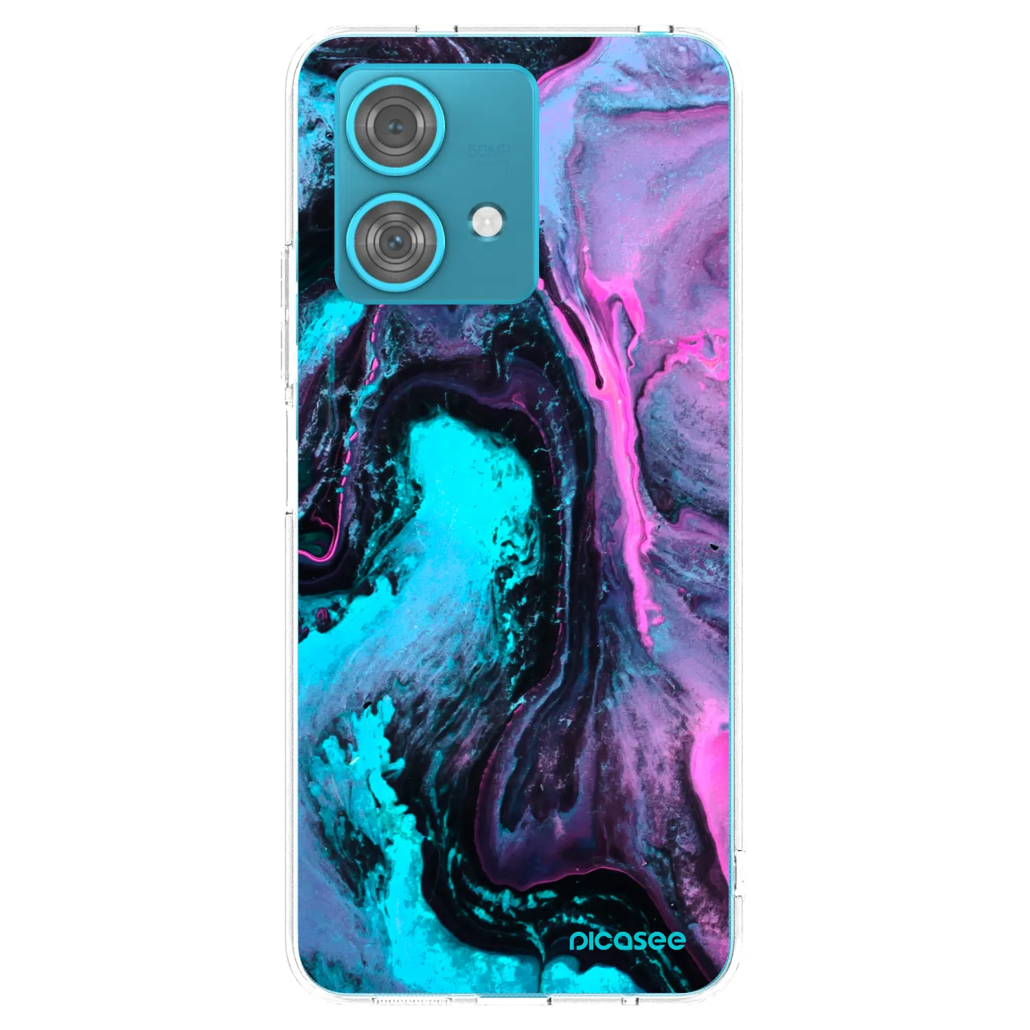 Picasee silikónový prehľadný obal pre Motorola Edge 40 Neo - Lean 2