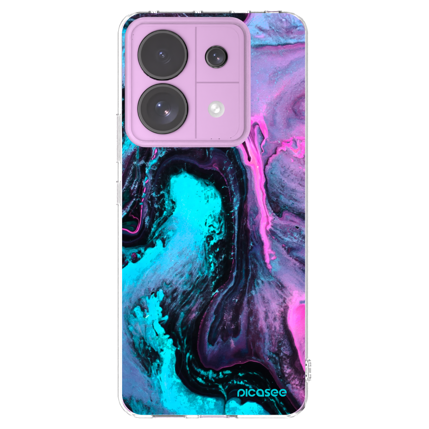 Picasee silikónový prehľadný obal pre Xiaomi Redmi Note 13 Pro 5G - Lean 2