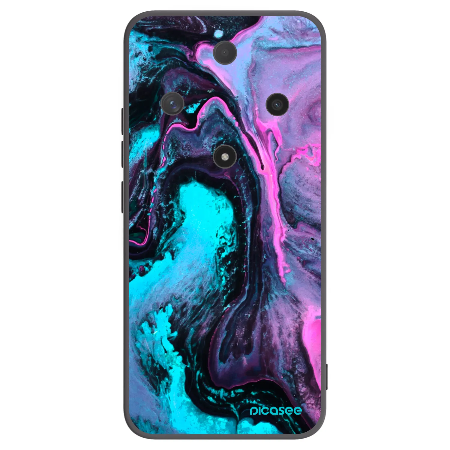 Picasee silikónový čierny obal pre Honor Magic6 Lite 5G - Lean 2