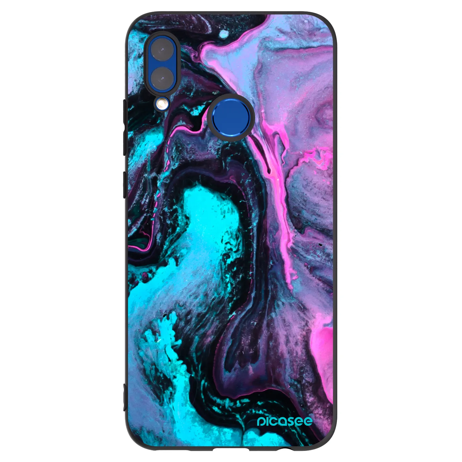 Picasee silikónový čierny obal pre Huawei P Smart 2019 - Lean 2