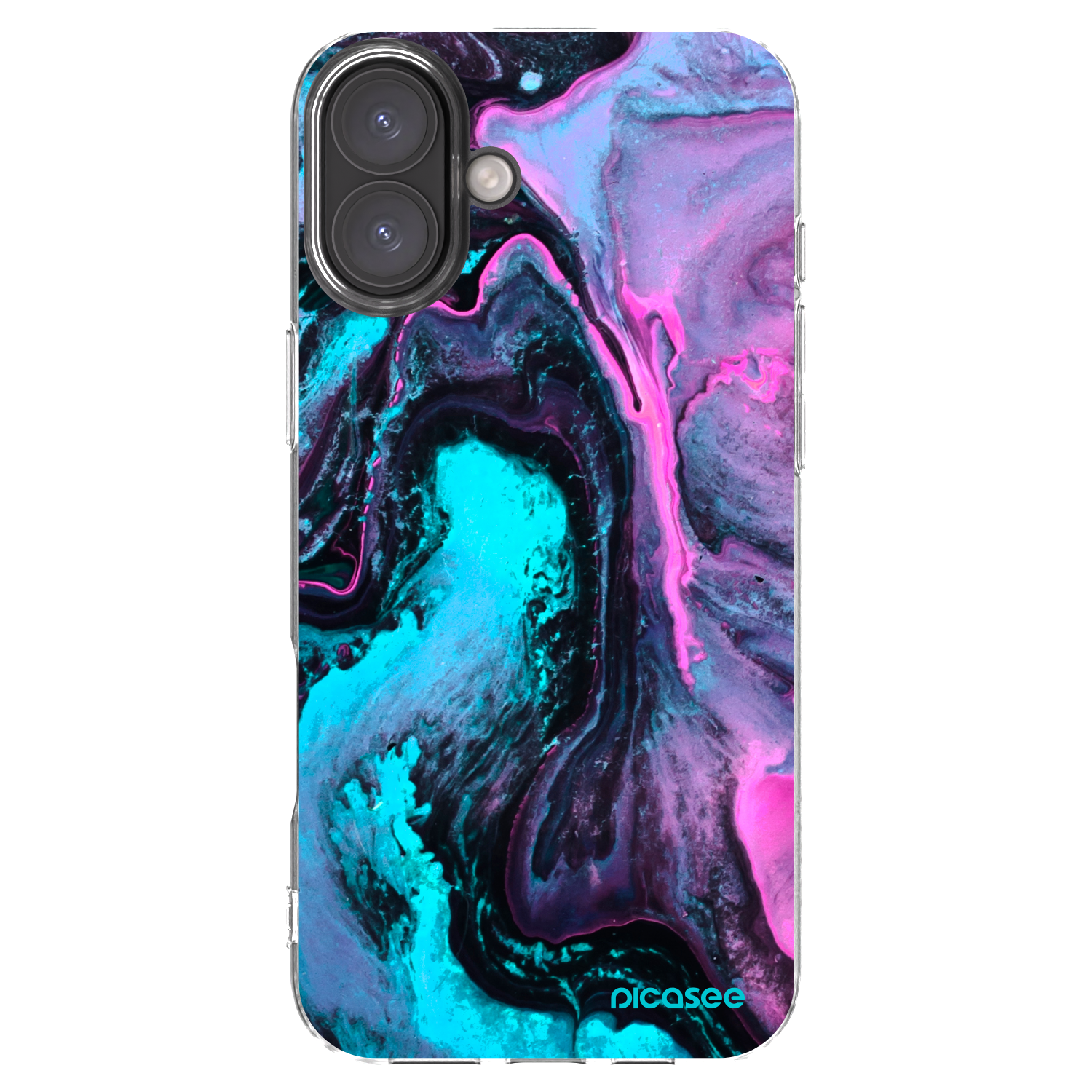 Picasee silikónový prehľadný obal pre Apple iPhone 16 Plus - Lean 2