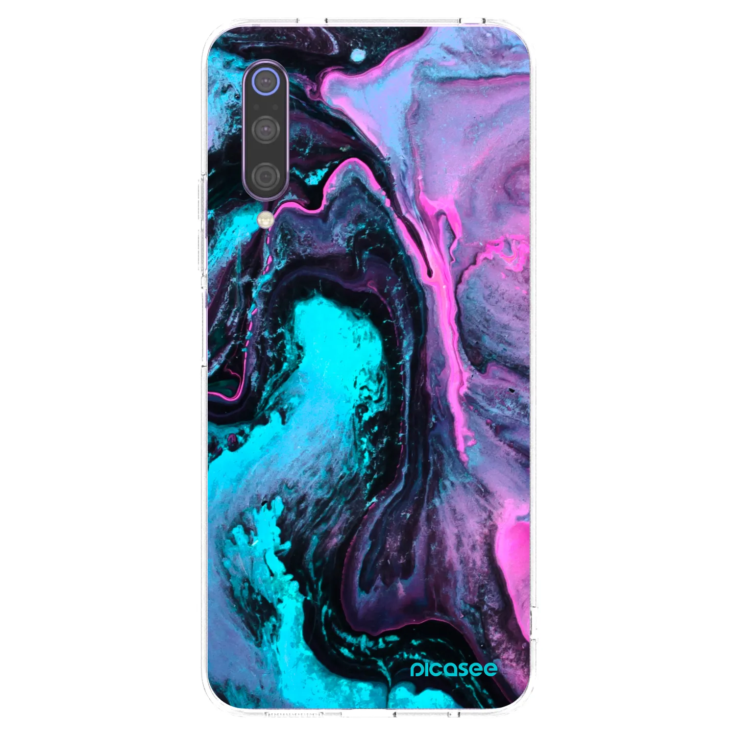 Picasee silikónový prehľadný obal pre Xiaomi Mi 9 - Lean 2