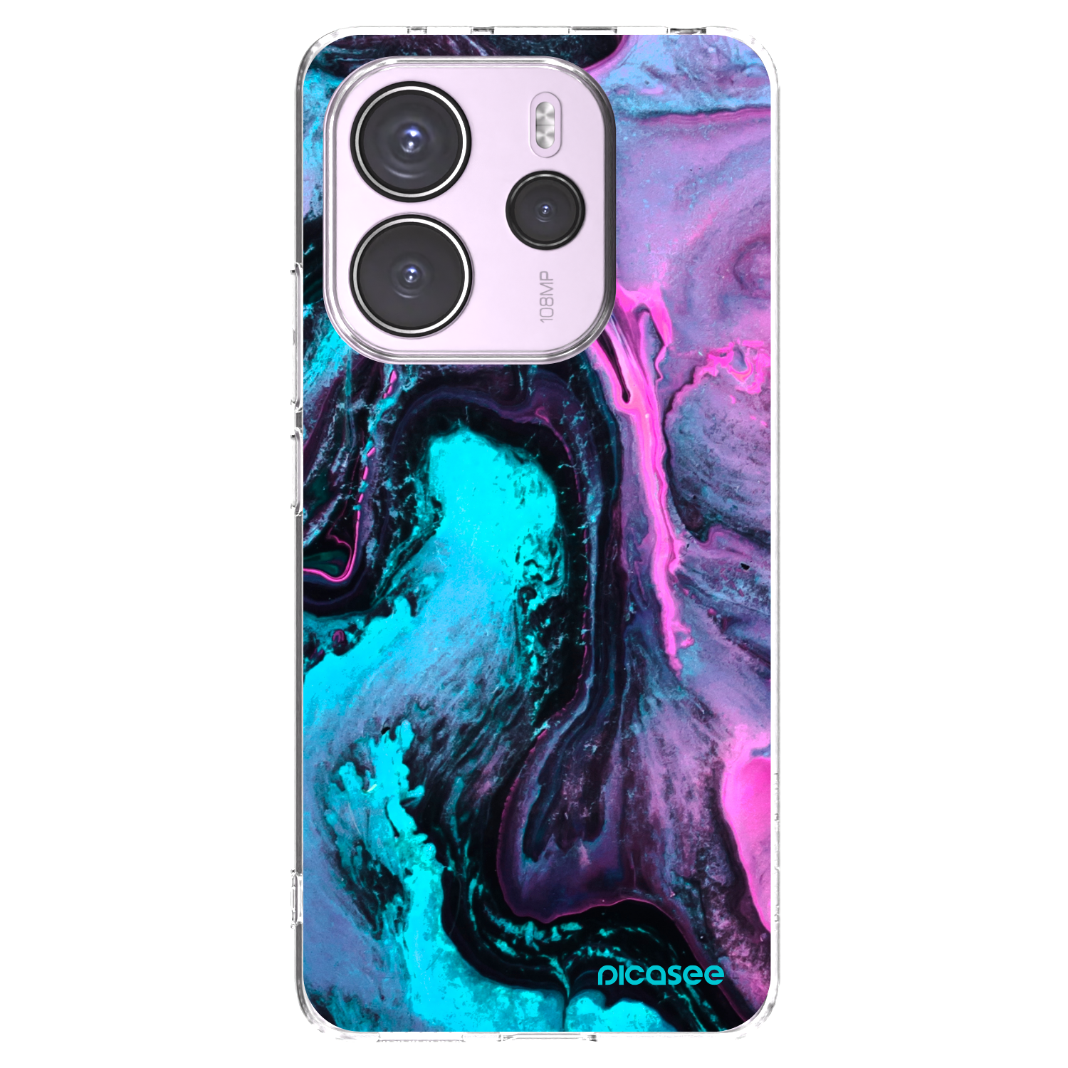 Picasee silikónový prehľadný obal pre Xiaomi Redmi Note 14 4G - Lean 2