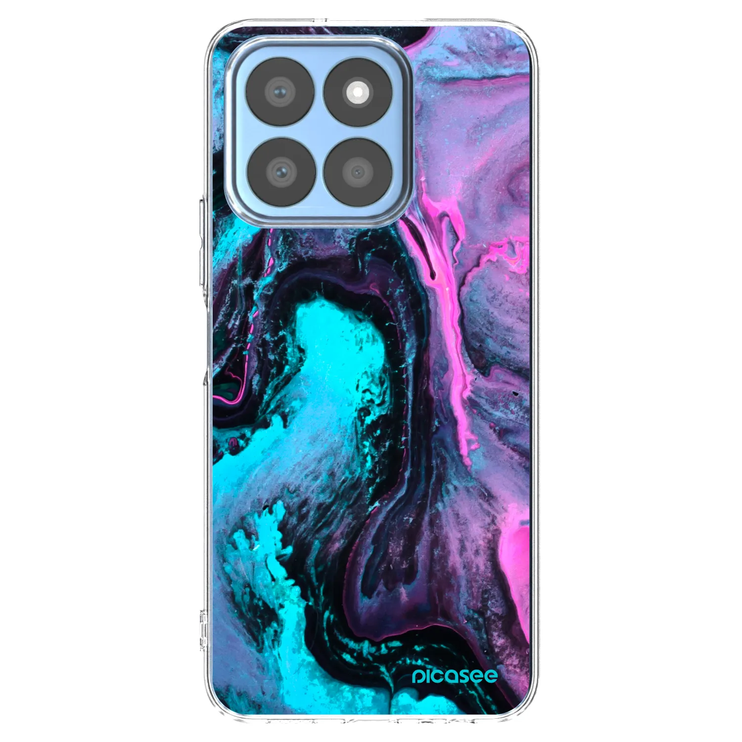 Picasee silikónový prehľadný obal pre Honor X8c - Lean 2