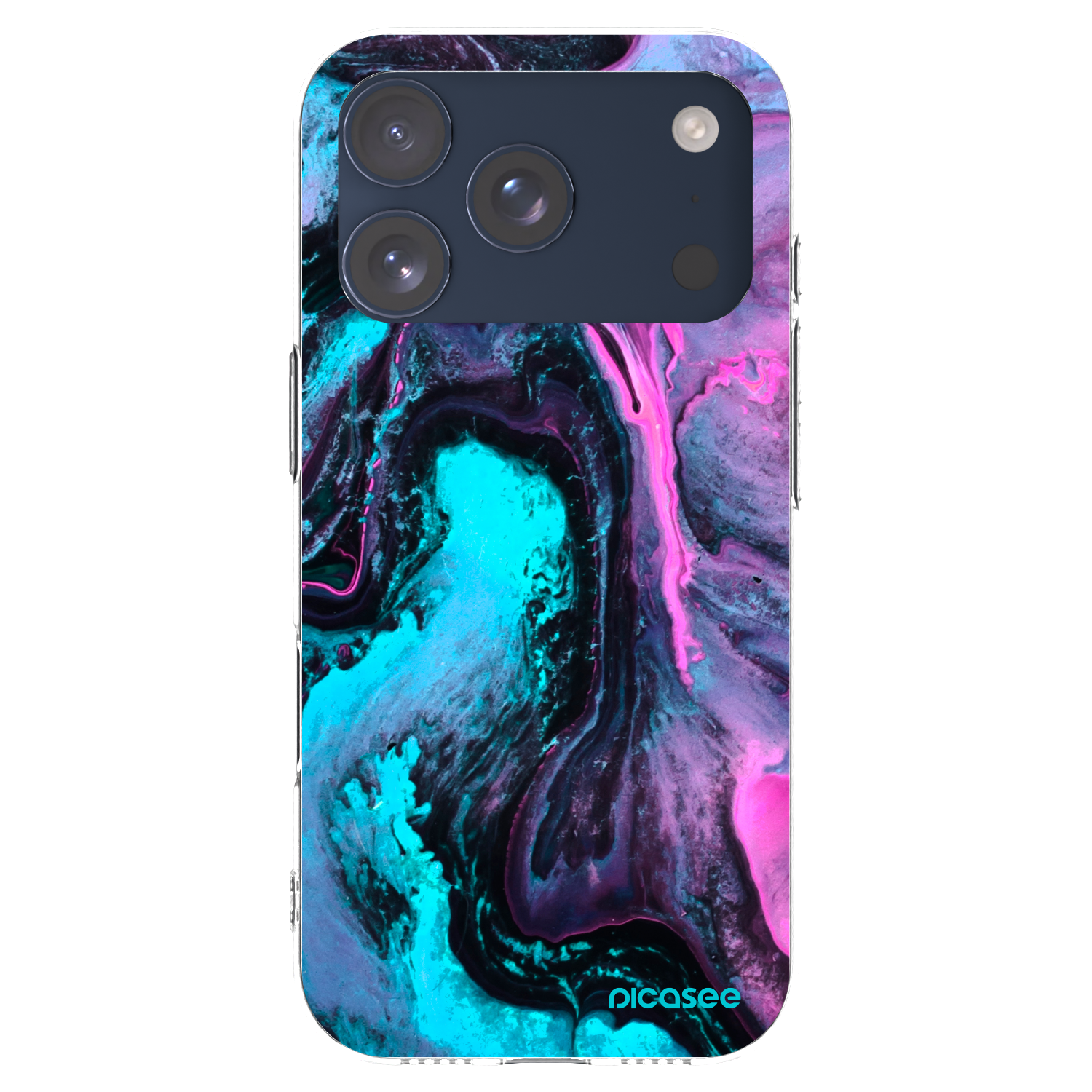 Picasee silikónový prehľadný obal pre Apple iPhone 17 Pro - Lean 2