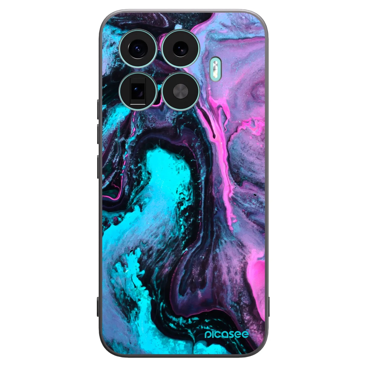 Picasee silikónový čierny obal pre Xiaomi 17T Pro - Lean 2
