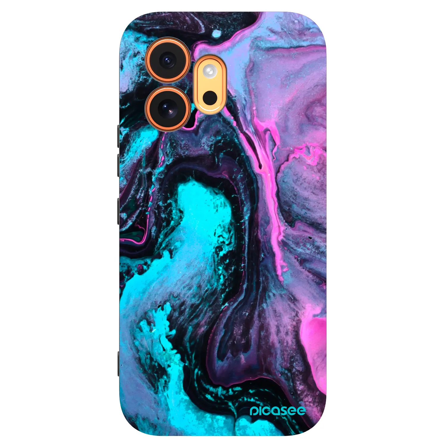 Picasee silikónový čierny obal pre Honor 600 - Lean 2