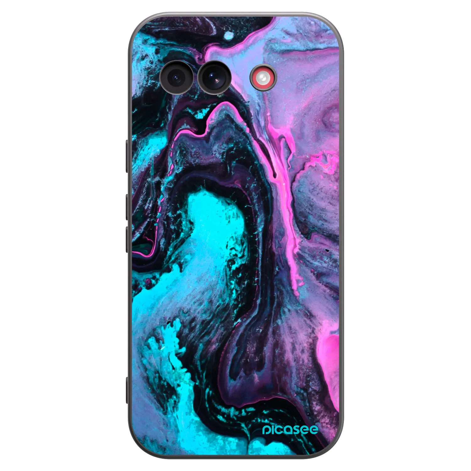 Picasee silikónový čierny obal pre Google Pixel 10a - Lean 2