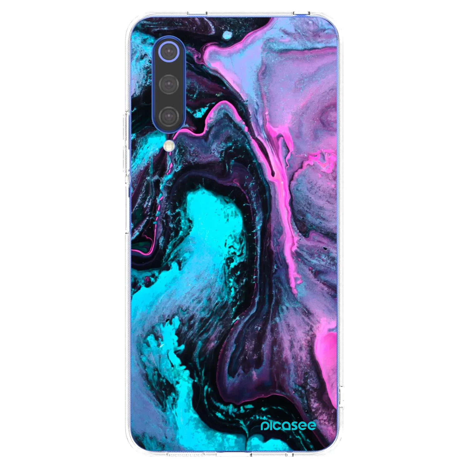 Picasee silikónový prehľadný obal pre Xiaomi Mi 9 SE - Lean 2