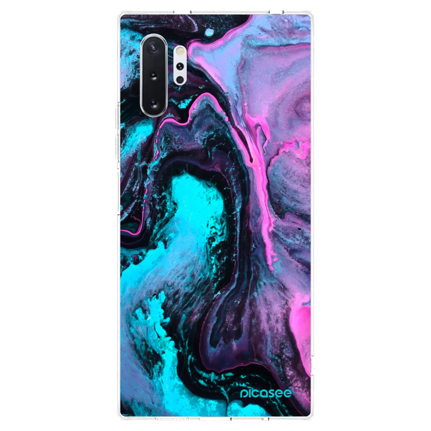 Picasee silikónový prehľadný obal pre Samsung Galaxy Note 10+ N975F - Lean 2