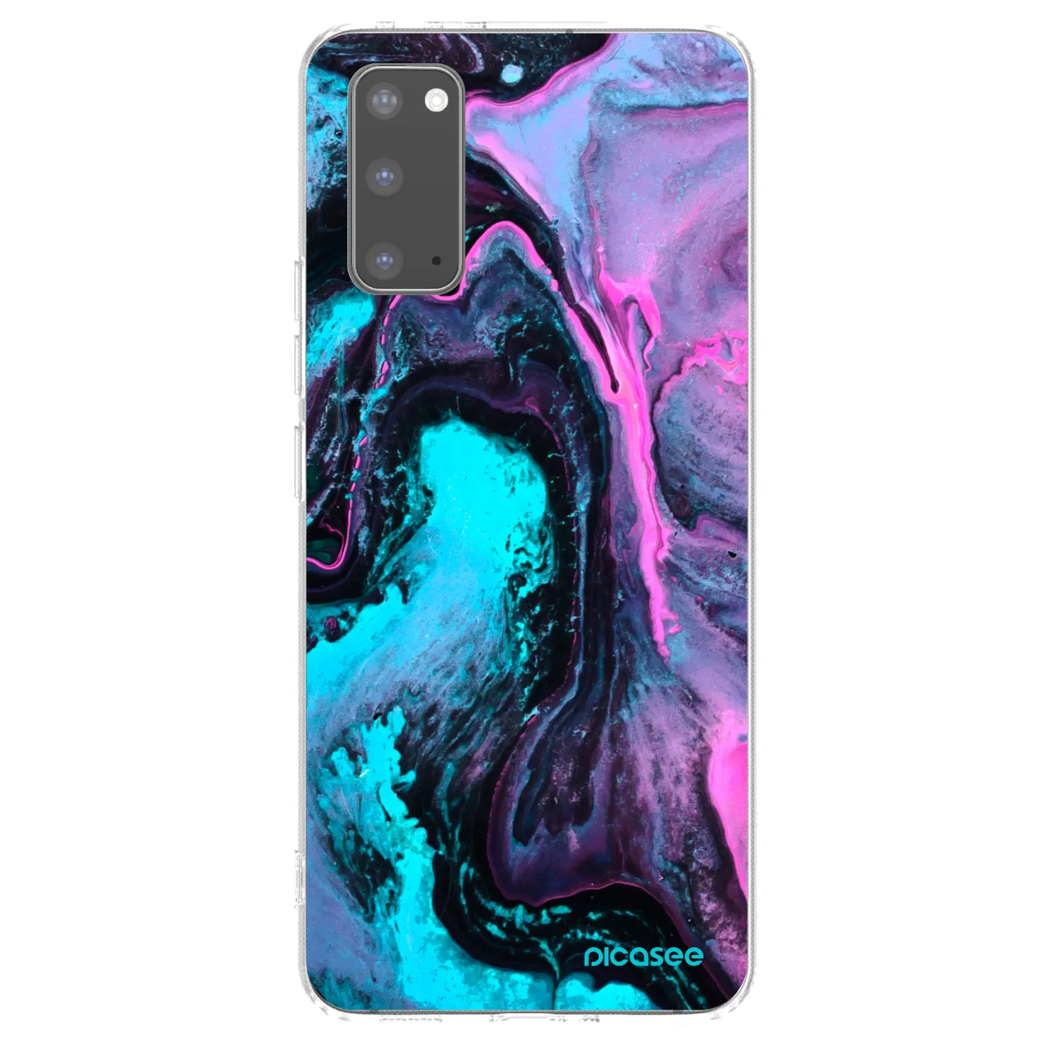 Picasee silikónový prehľadný obal pre Samsung Galaxy S20 G980F - Lean 2