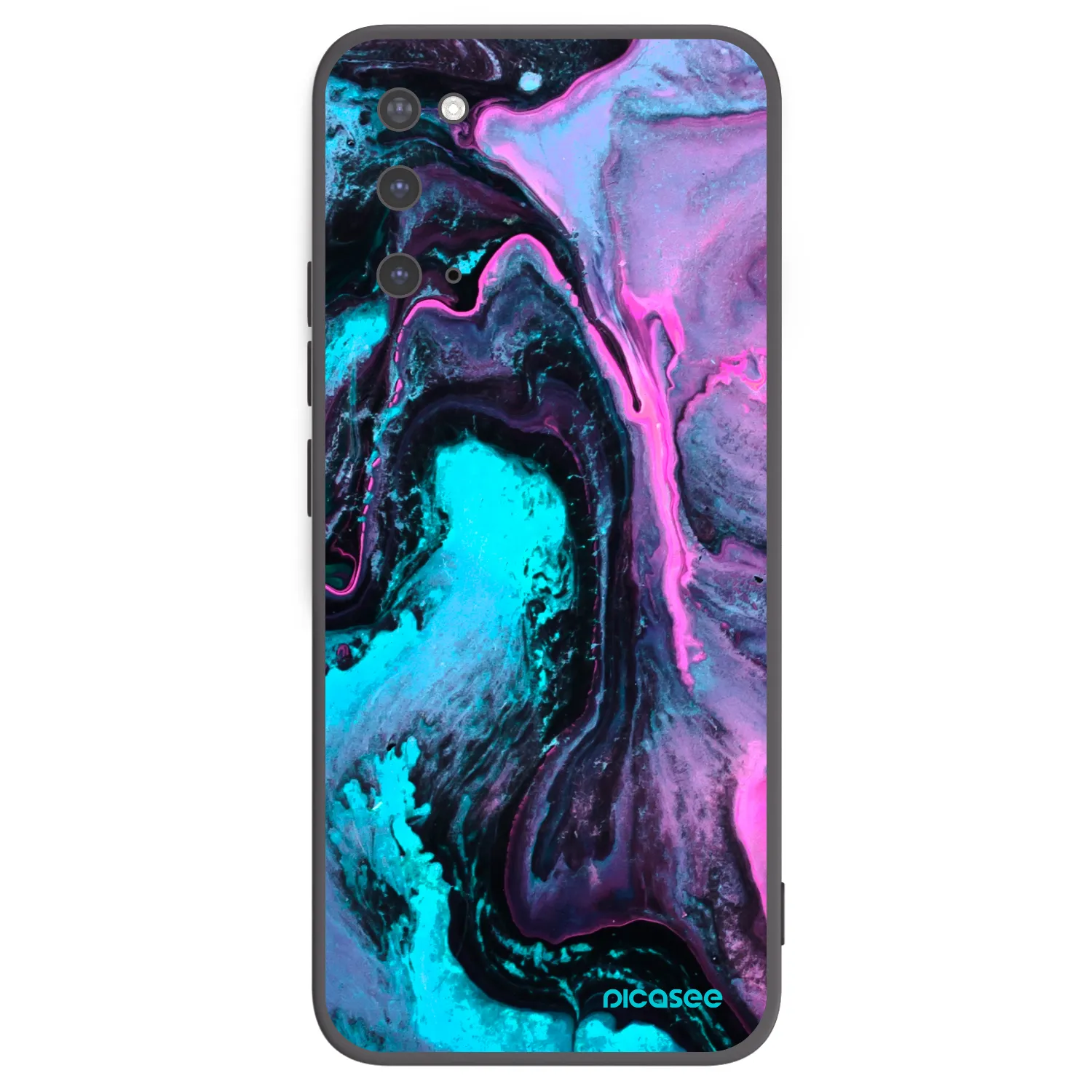 Picasee silikónový čierny obal pre Samsung Galaxy S20 G980F - Lean 2