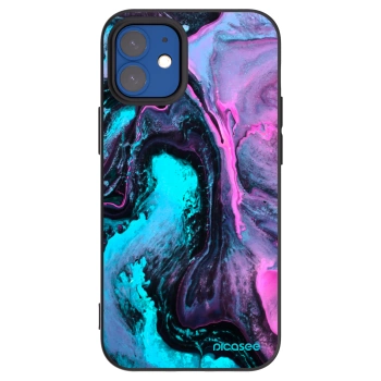 Picasee silikónový čierny obal pre Apple iPhone 12 mini - Lean 2