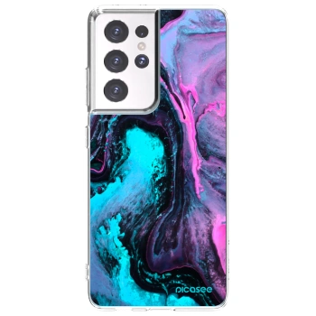 Picasee silikónový prehľadný obal pre Samsung Galaxy S21 Ultra 5G G998B - Lean 2