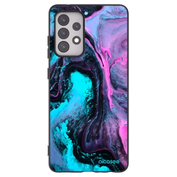 Picasee silikónový čierny obal pre Samsung Galaxy A52s 5G A528B - Lean 2
