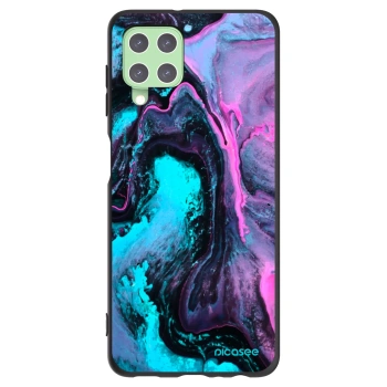 Picasee silikónový čierny obal pre Samsung Galaxy A22 A225F 4G - Lean 2