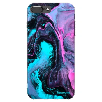 Picasee silikónový prehľadný obal pre Apple iPhone 8 Plus - Lean 2