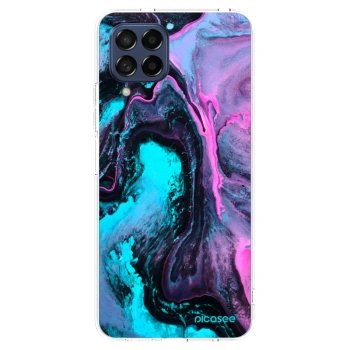 Picasee silikónový prehľadný obal pre Samsung Galaxy M53 5G - Lean 2