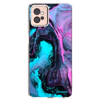 Picasee silikónový prehľadný obal pre Motorola Moto G32 - Lean 2