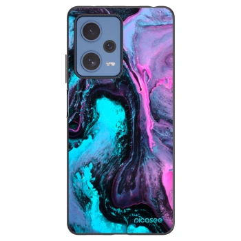 Picasee silikónový čierny obal pre Xiaomi Redmi Note 12 Pro 5G - Lean 2