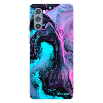 Picasee silikónový prehľadný obal pre Motorola Moto G62 - Lean 2