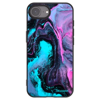Picasee silikónový čierny obal pre Apple iPhone 16e - Lean 2