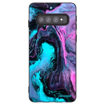 Picasee silikónový čierny obal pre Samsung Galaxy S10 G973 - Lean 2