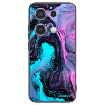 Picasee silikónový čierny obal pre Xiaomi Redmi Note 14S - Lean 2
