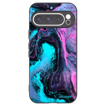 Picasee silikónový čierny obal pre Google Pixel 9 Pro XL - Lean 2