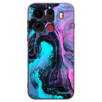 Picasee silikónový čierny obal pre OPPO Find X9 Pro - Lean 2
