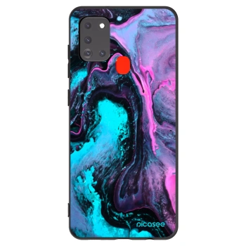 Picasee silikónový čierny obal pre Samsung Galaxy A21s - Lean 2