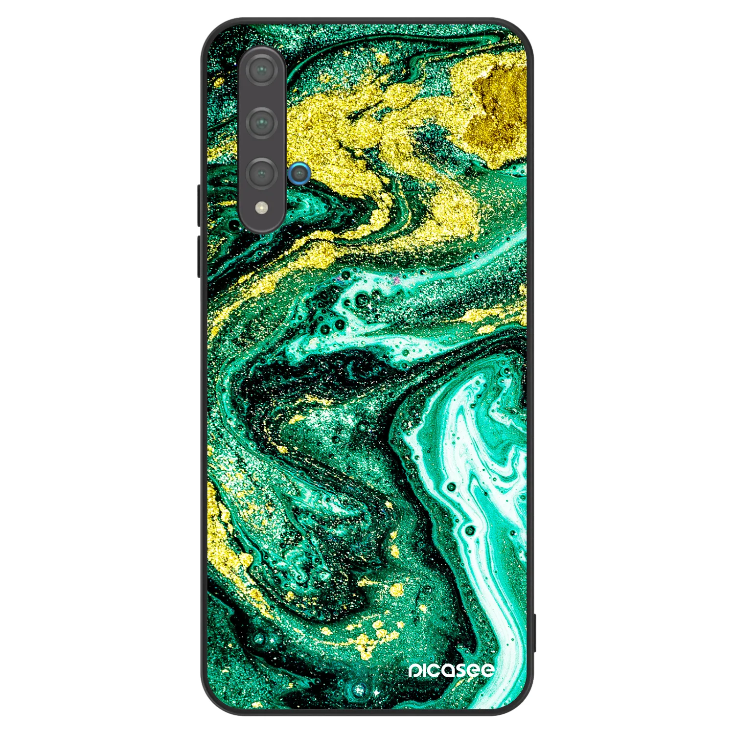 Picasee ULTIMATE CASE pro Huawei Nova 5T - Green Gold