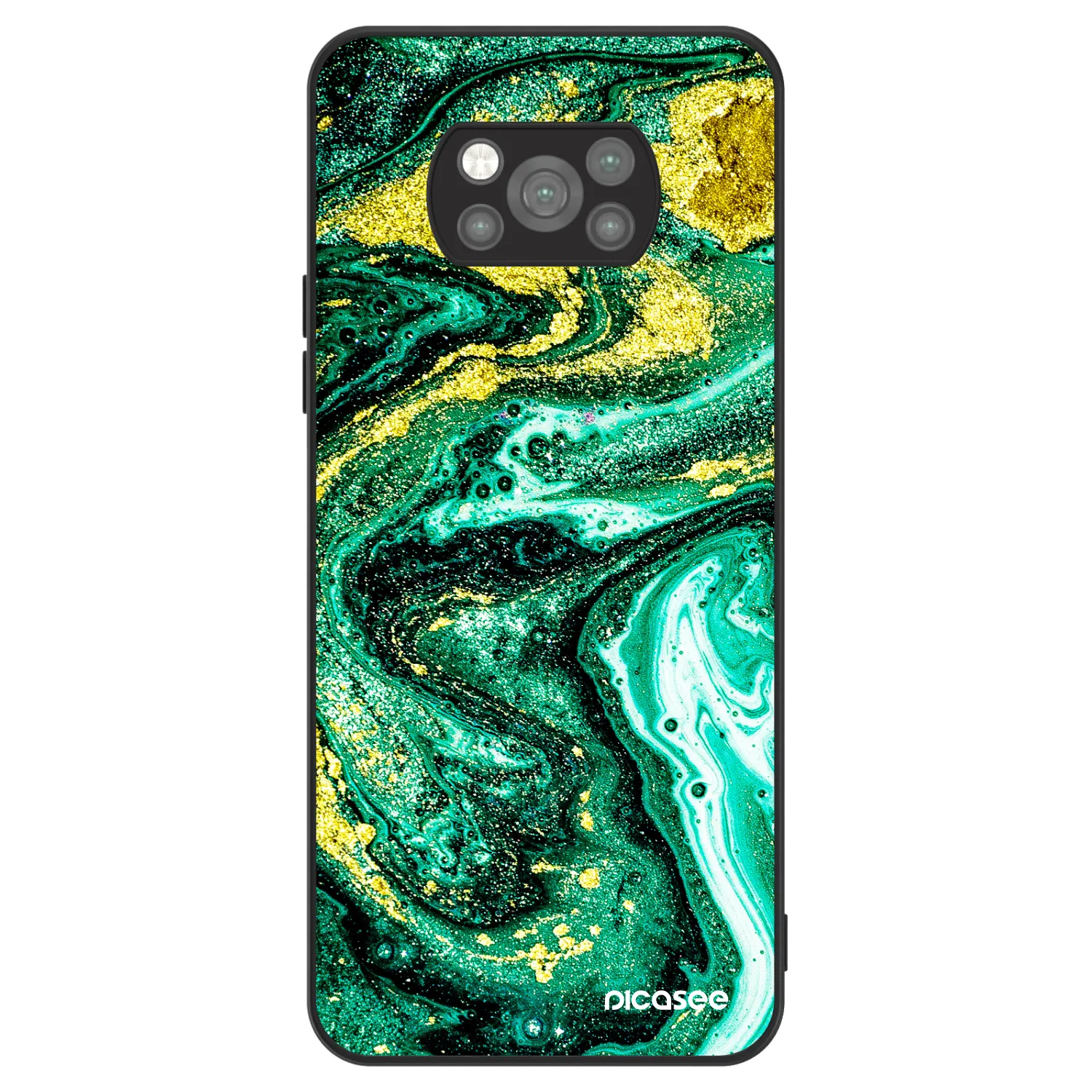 Picasee ULTIMATE CASE pro Xiaomi Poco X3 Pro - Green Gold