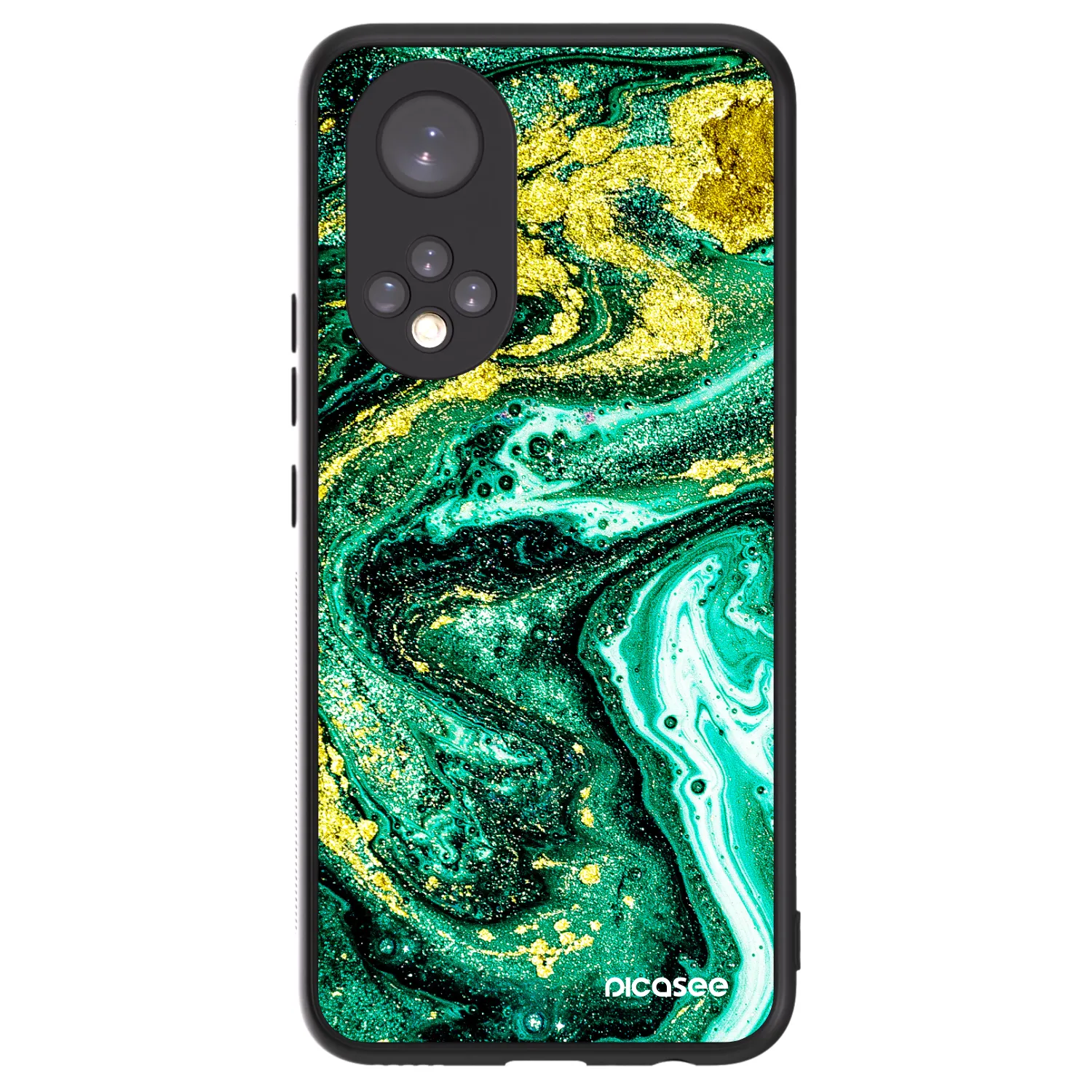 Picasee ULTIMATE CASE pro Honor 50 5G - Green Gold