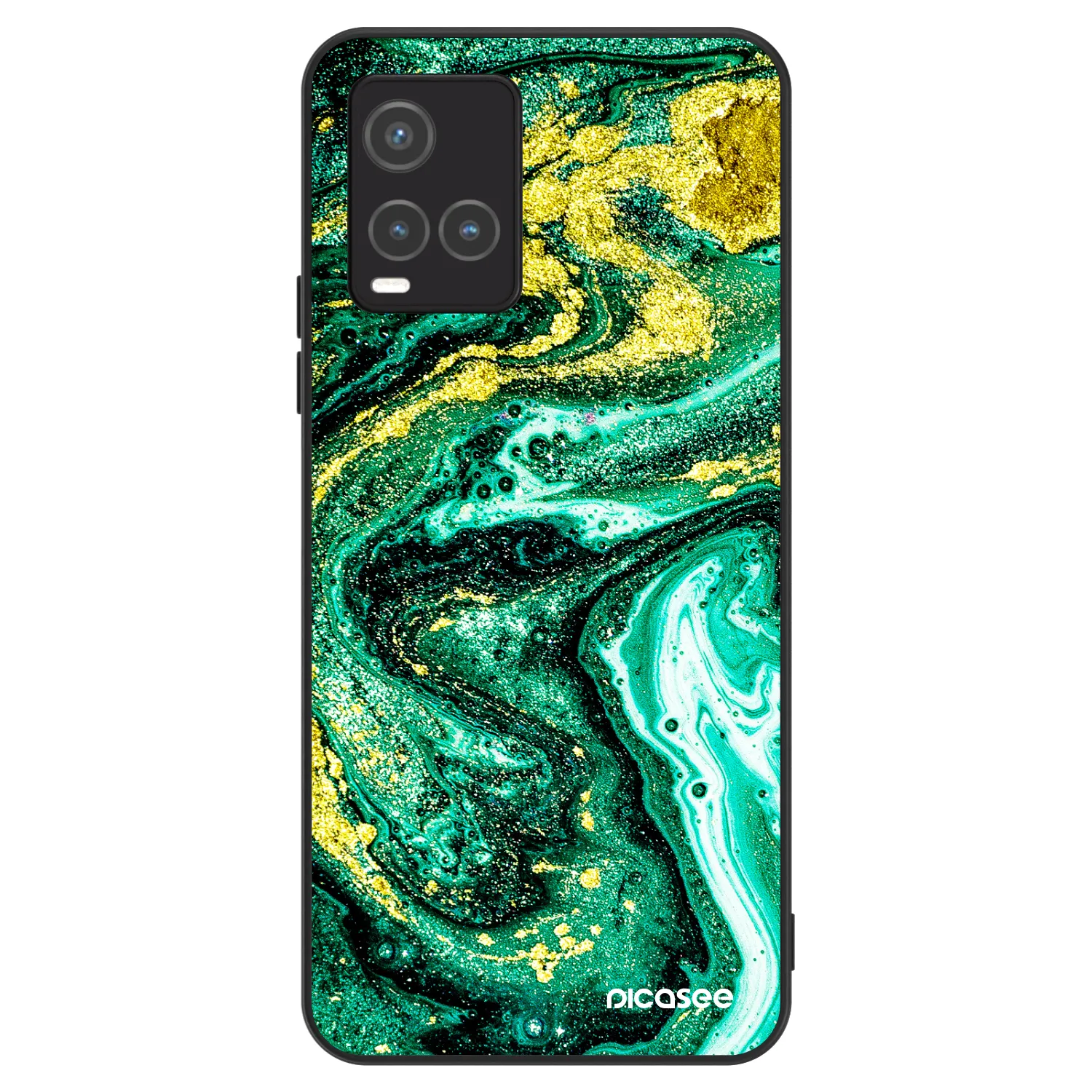 Picasee ULTIMATE CASE pro Vivo Y33s - Green Gold