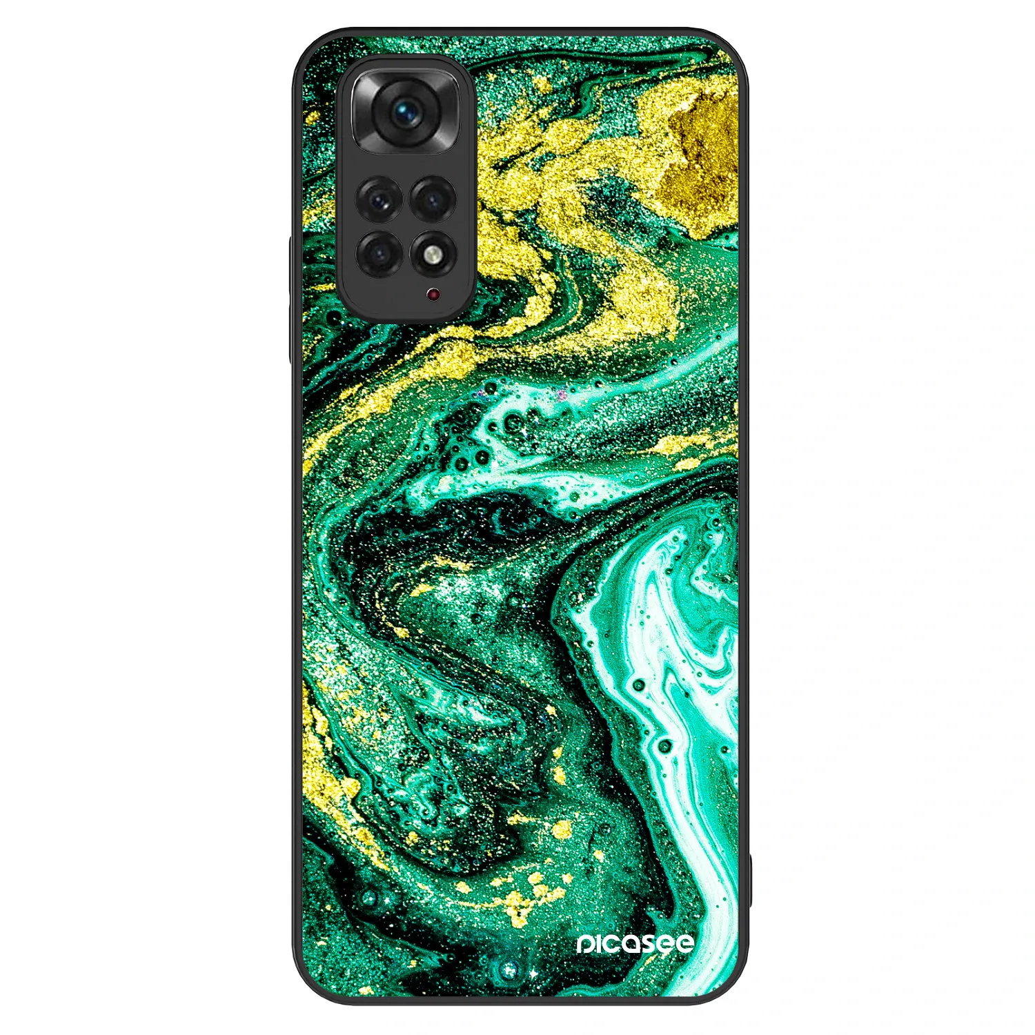 Picasee ULTIMATE CASE pro Xiaomi Redmi Note 11S 4G - Green Gold