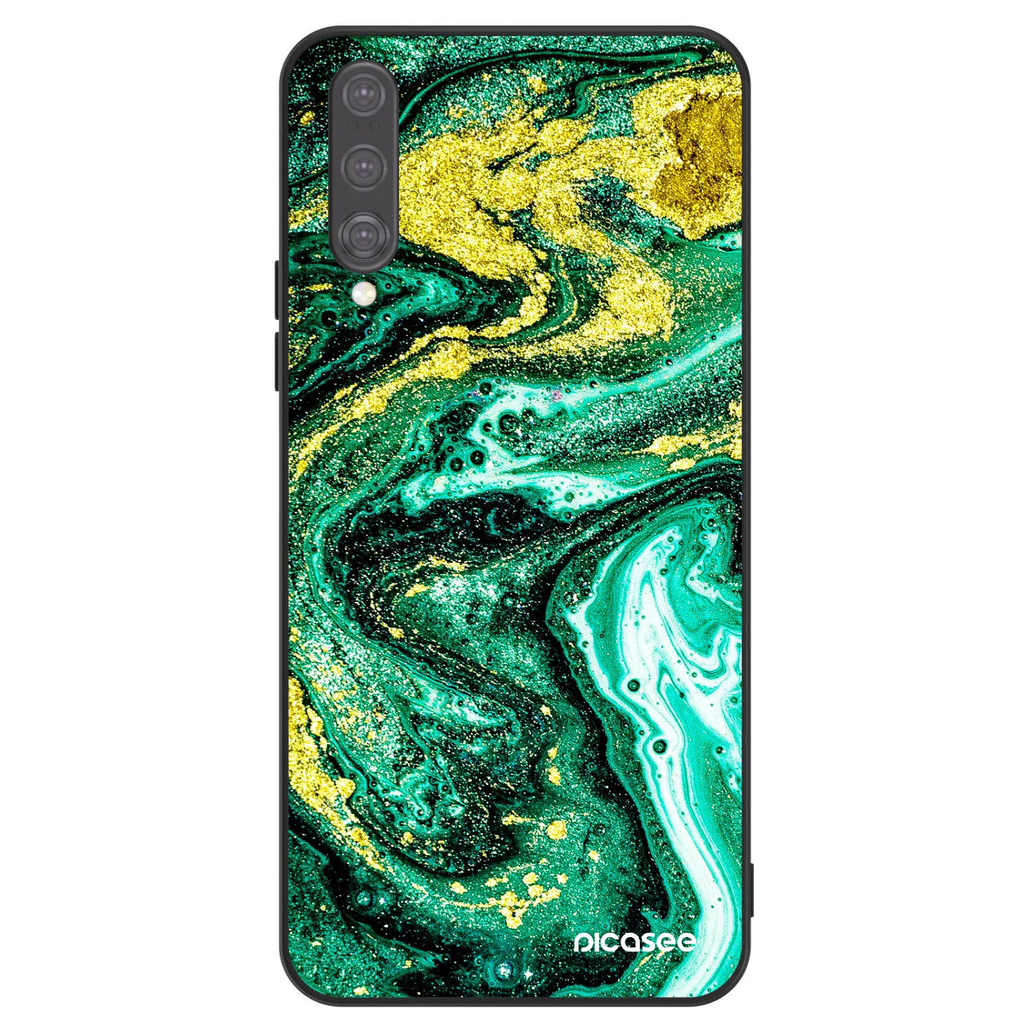 Picasee ULTIMATE CASE pro Huawei P20 Pro - Green Gold