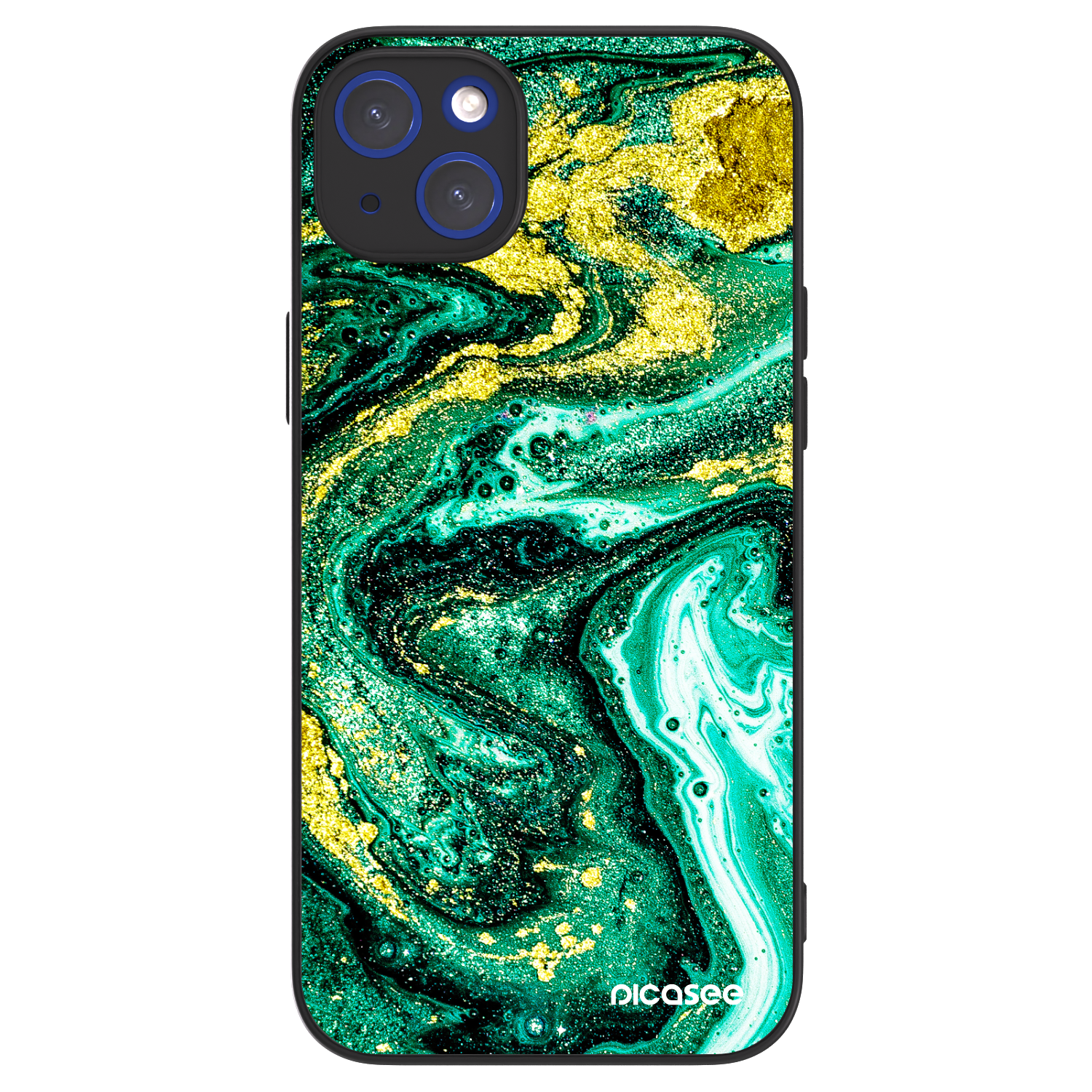 Picasee ULTIMATE CASE pro Apple iPhone 14 Plus - Green Gold